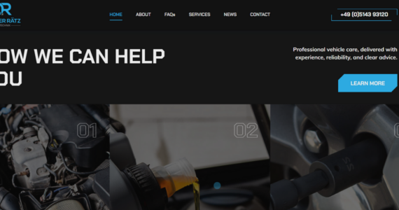 Olliver Ratz KFZ Technik New Website Launch