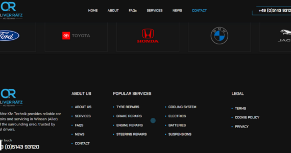Olliver Ratz KFZ Technik New Website Launch